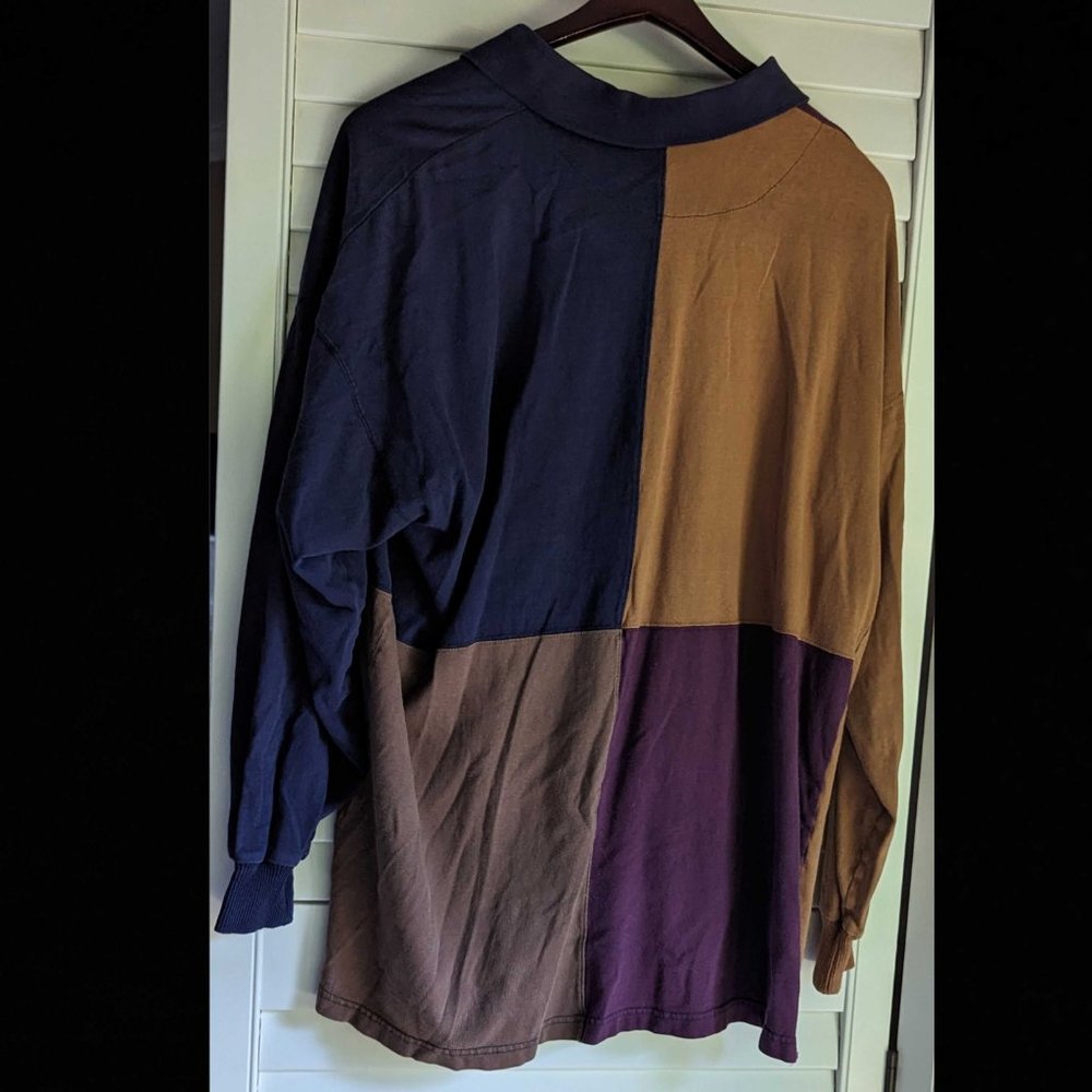 Men's Long Sleeve Polo - New River - Picture 2 of 7